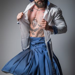Horizon Blue Kilt